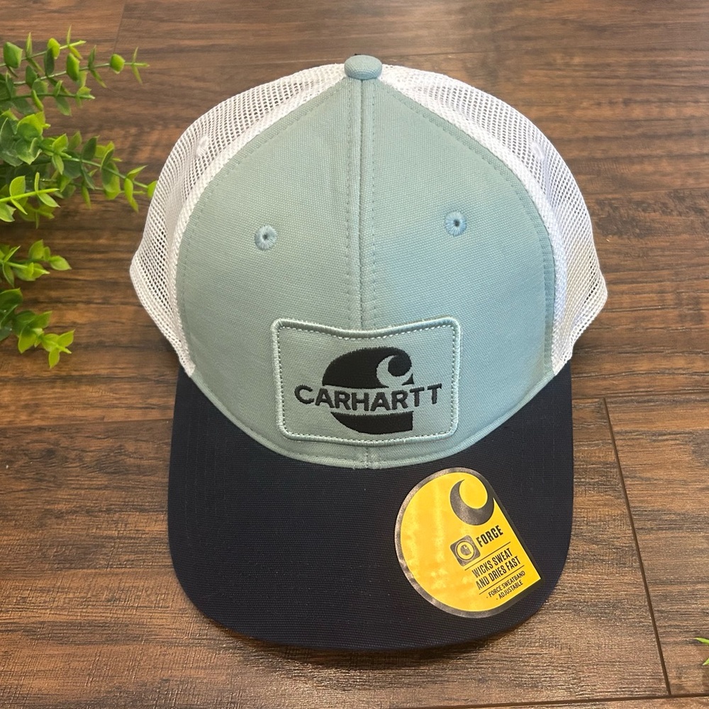 NWT CARHARTT Unisex Trucker Hat Baseball Cap Logo Patch Mens Womens